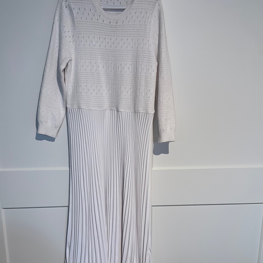 Polo by Ralph Lauren White Textured Sweater